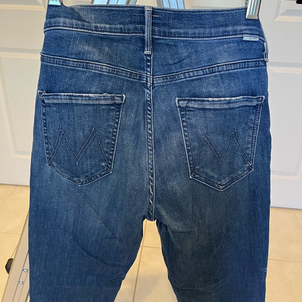 Mother mid rise Dazzler size 26